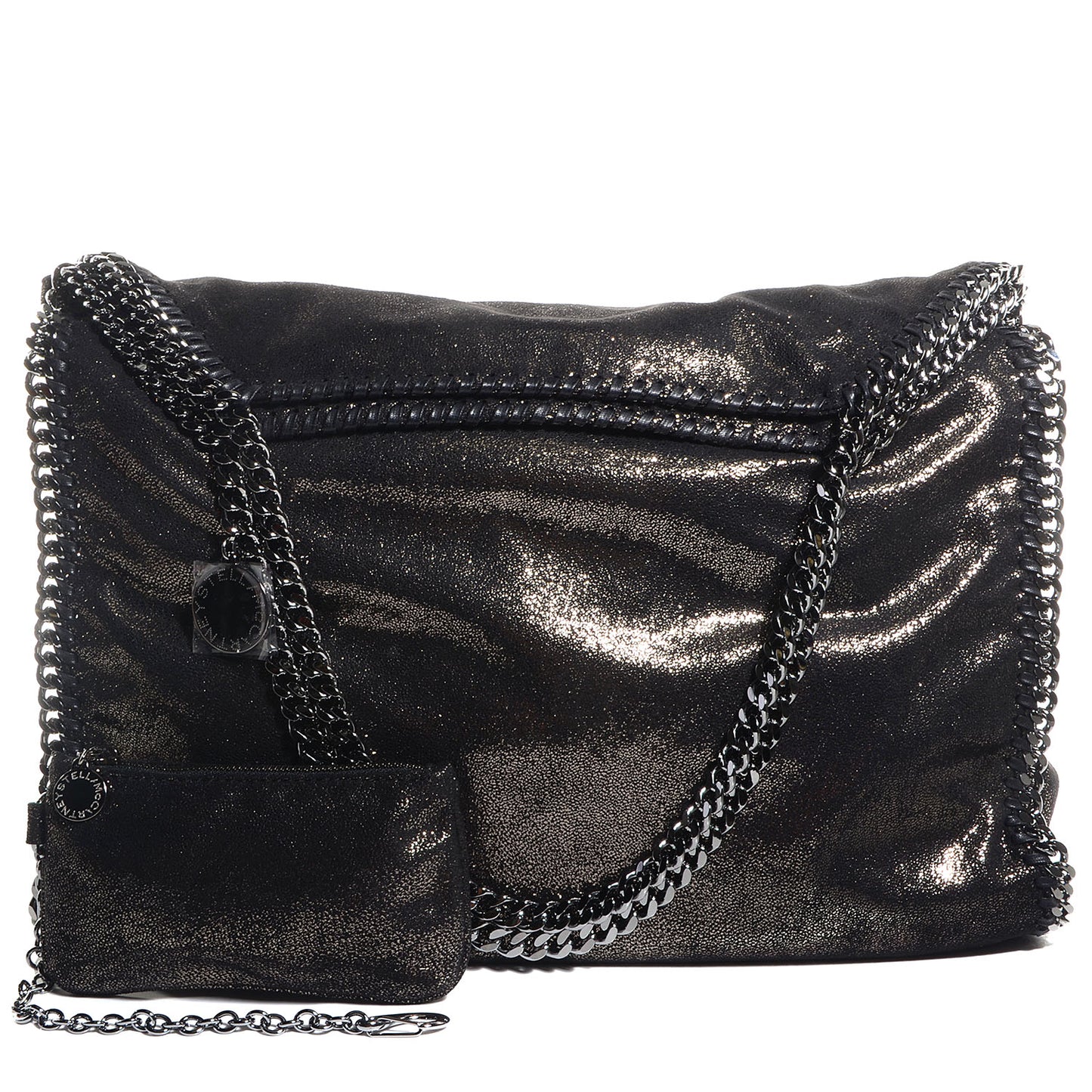 Faux Leather Falabella Chamois Big Tote