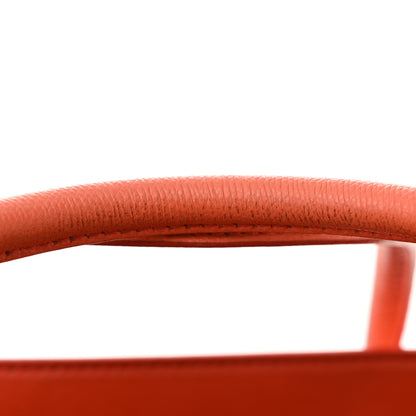 Celine Grained Calfskin Medium Phantom Luggage Coral 9 of 20