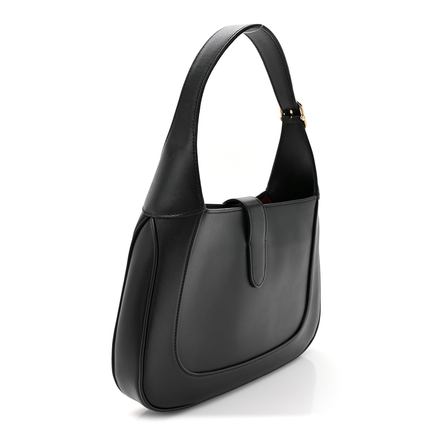 Gucci Calfskin Small Jackie Shoulder Bag Black 3 of 13