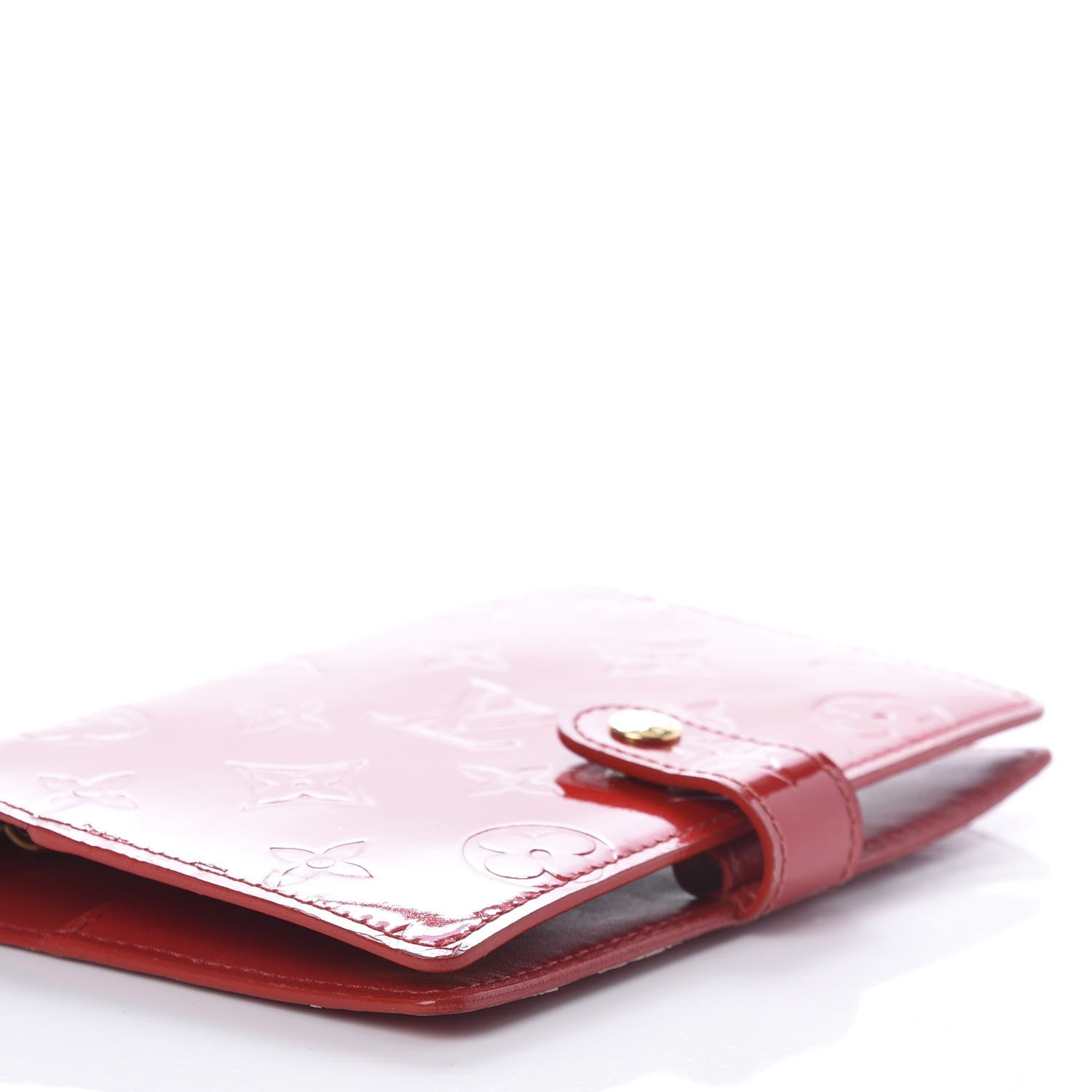 Louis Vuitton Vernis Small Ring Agenda Cover Red 7 of 10