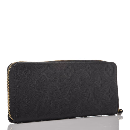 Louis Vuitton Empreinte Clemence Wallet Black 3 of 7