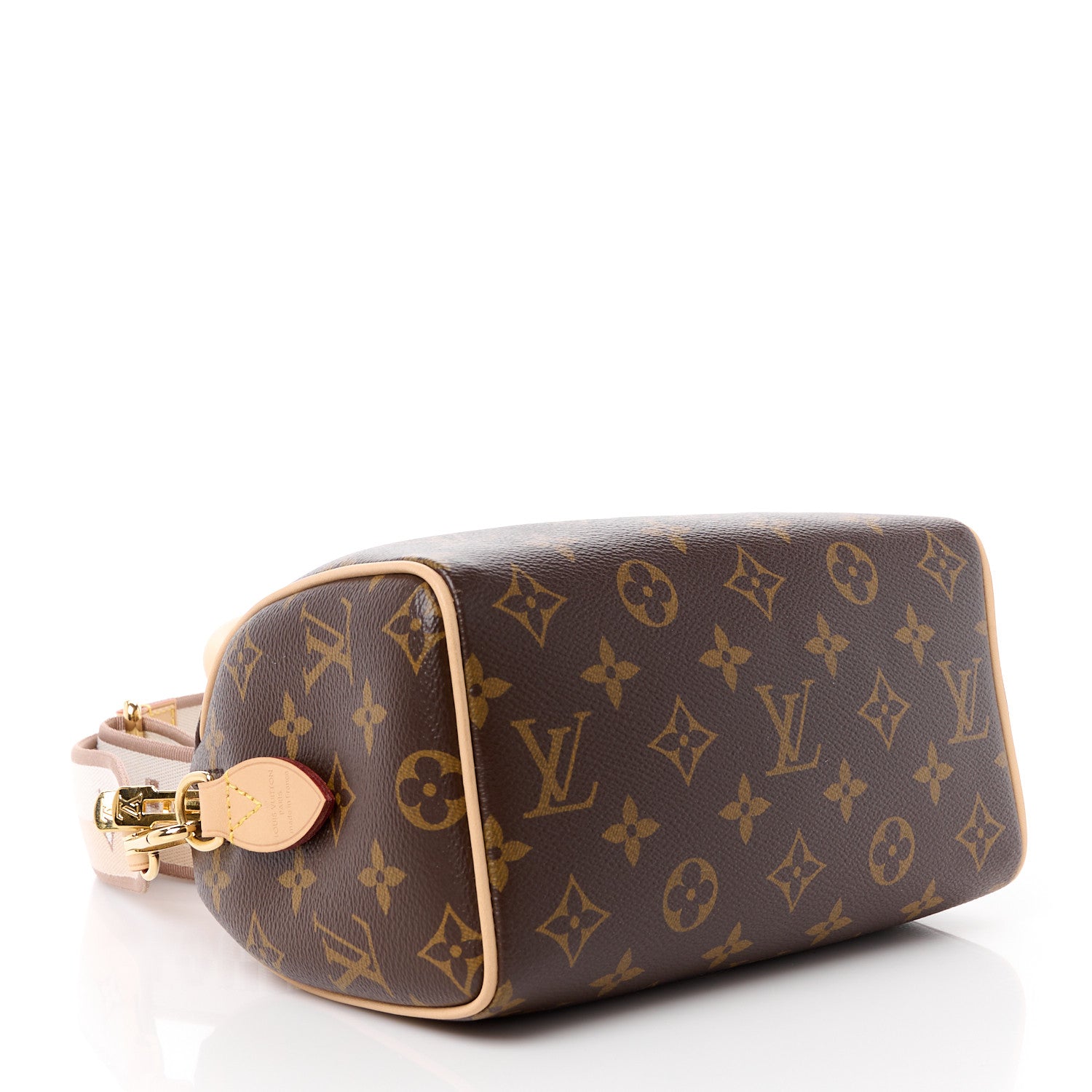 Louis Vuitton Monogram Speedy Bandouliere 20 Beige 4 of 11