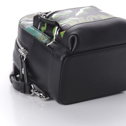 MCM Calfskin Pop Rabbit Mini Backpack Black 5 of 8