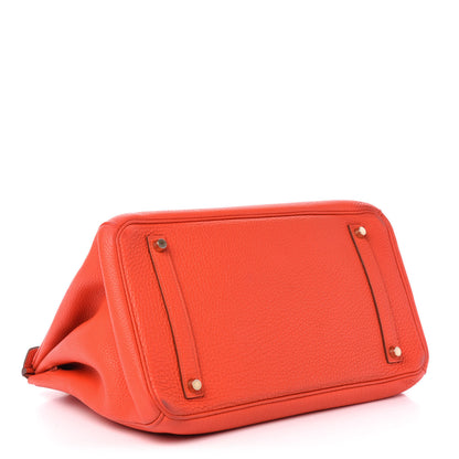 Hermes Togo Birkin 35 Capucine 4 of 21