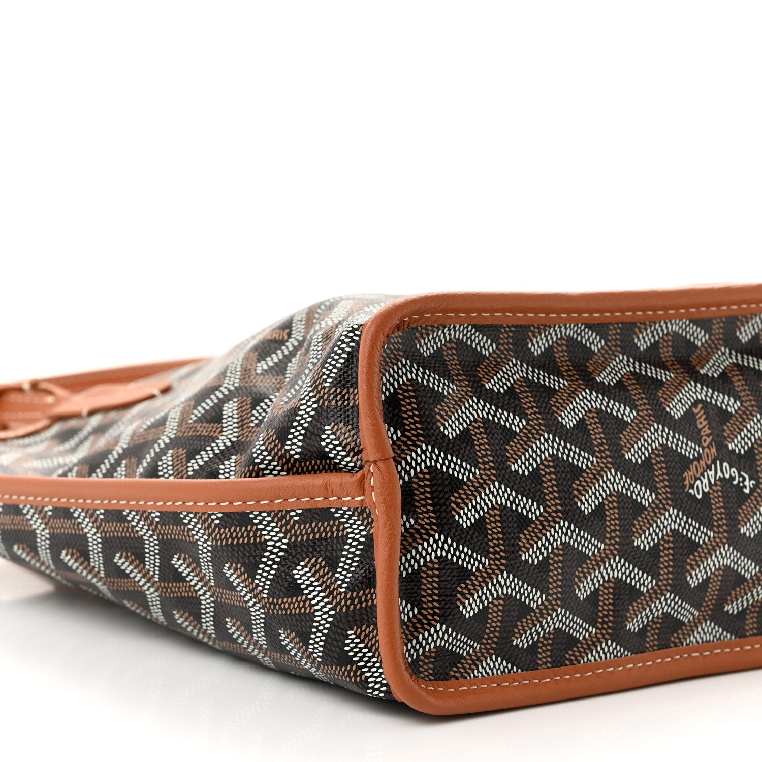 Goyard Goyardine Reversible Mini Anjou Black Gold 9 of 10