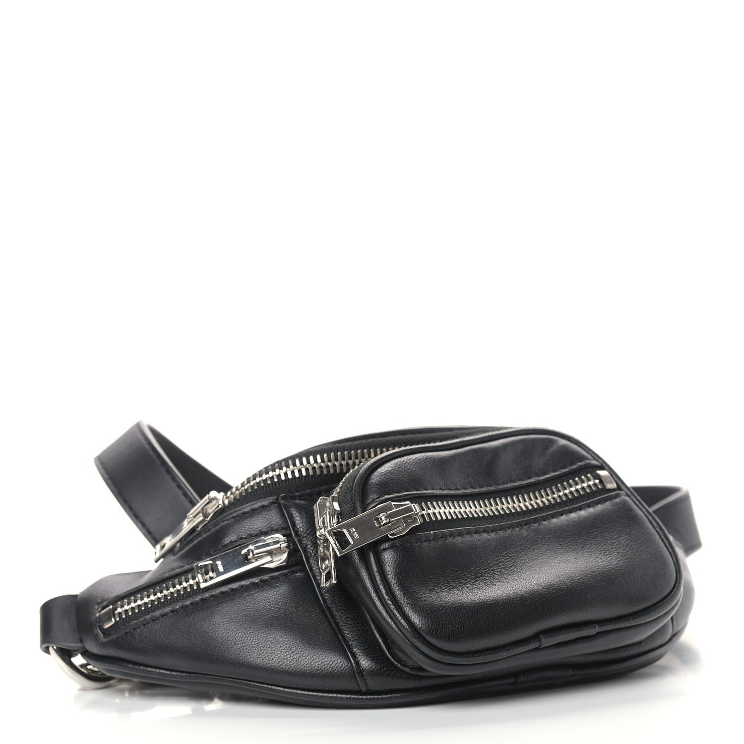 Alexander Wang Lambskin Mini Attica Belt Bag Black 4 of 8