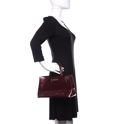 Louis Vuitton Vernis Wilshire PM Rouge Fauviste 2 of 11