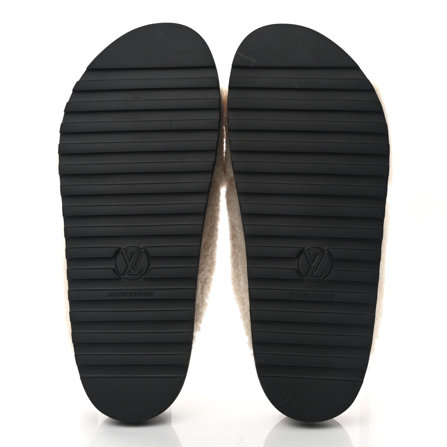 Louis Vuitton Shearling Paseo Flat Comfort Mule 37.5 Brown 5 of 9