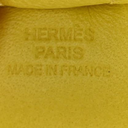 Hermes Milo Lambskin Grigri Rodeo Horse Bag Charm PM Lime 4 of 5