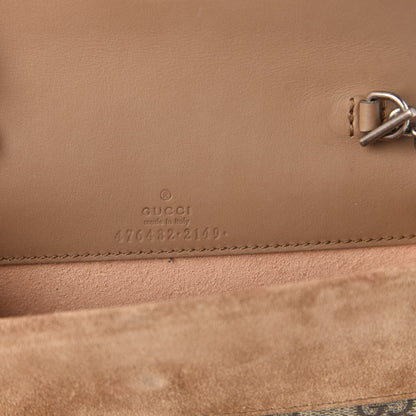 Gucci GG Supreme Monogram Super Mini Dionysus Shoulder Bag Taupe 8 of 10