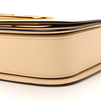 Delvaux Alpina Calfskin Lingot Crossbody Dune 9 of 10