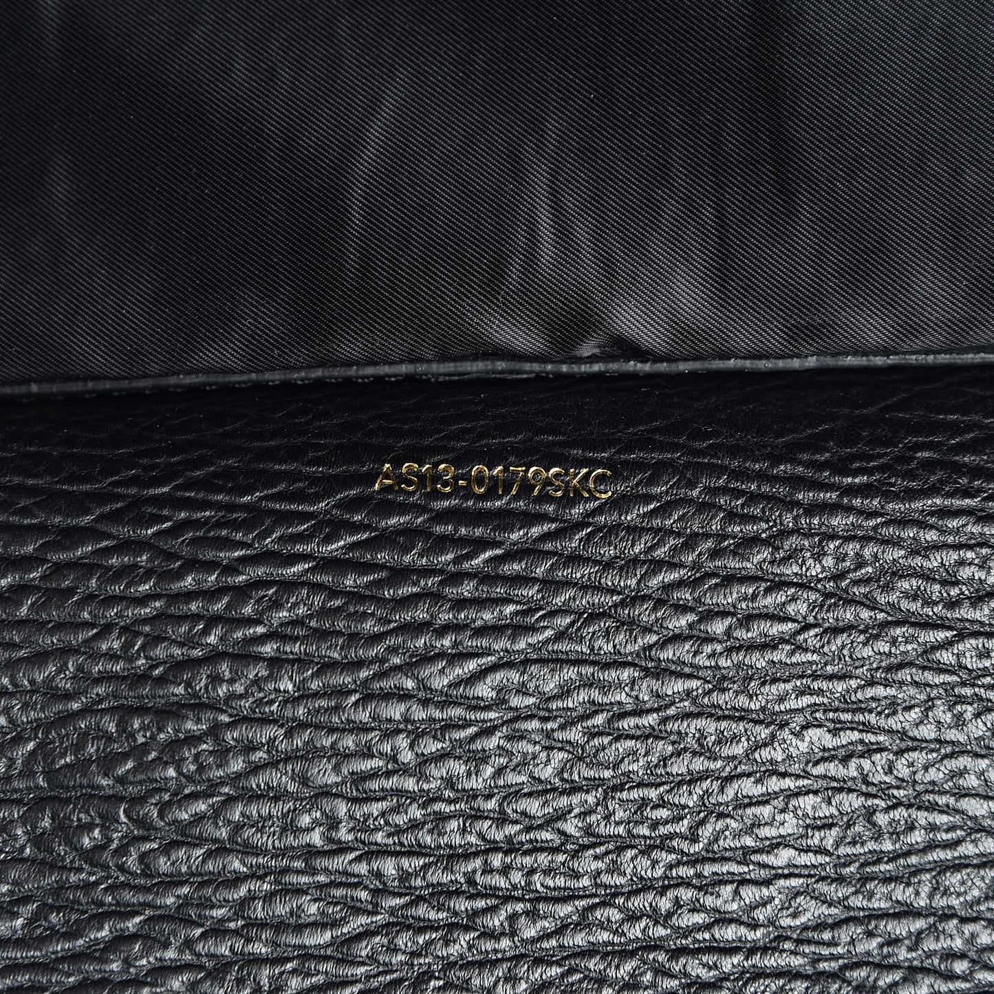 3.1 Textured Calfskin Medium Pashli Satchel Black
