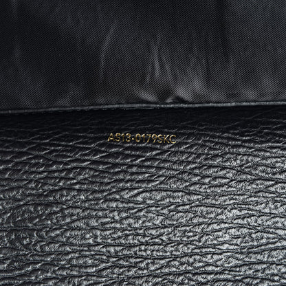3.1 Phillip Lim 3.1 Textured Calfskin Medium Pashli Satchel Black 7 of 13