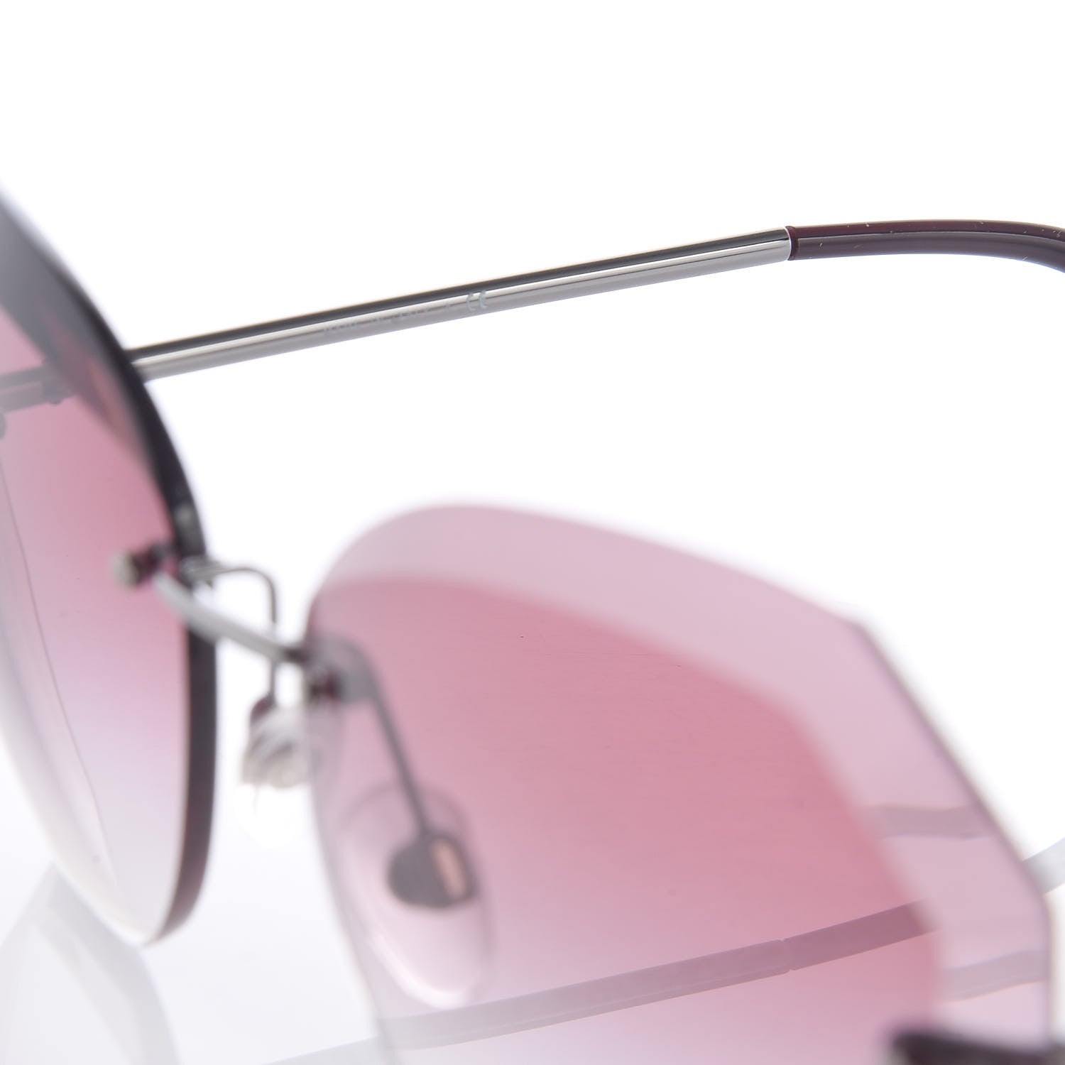 Chanel Metal Spring Round Sunglasses 4220 Pink 6 of 7