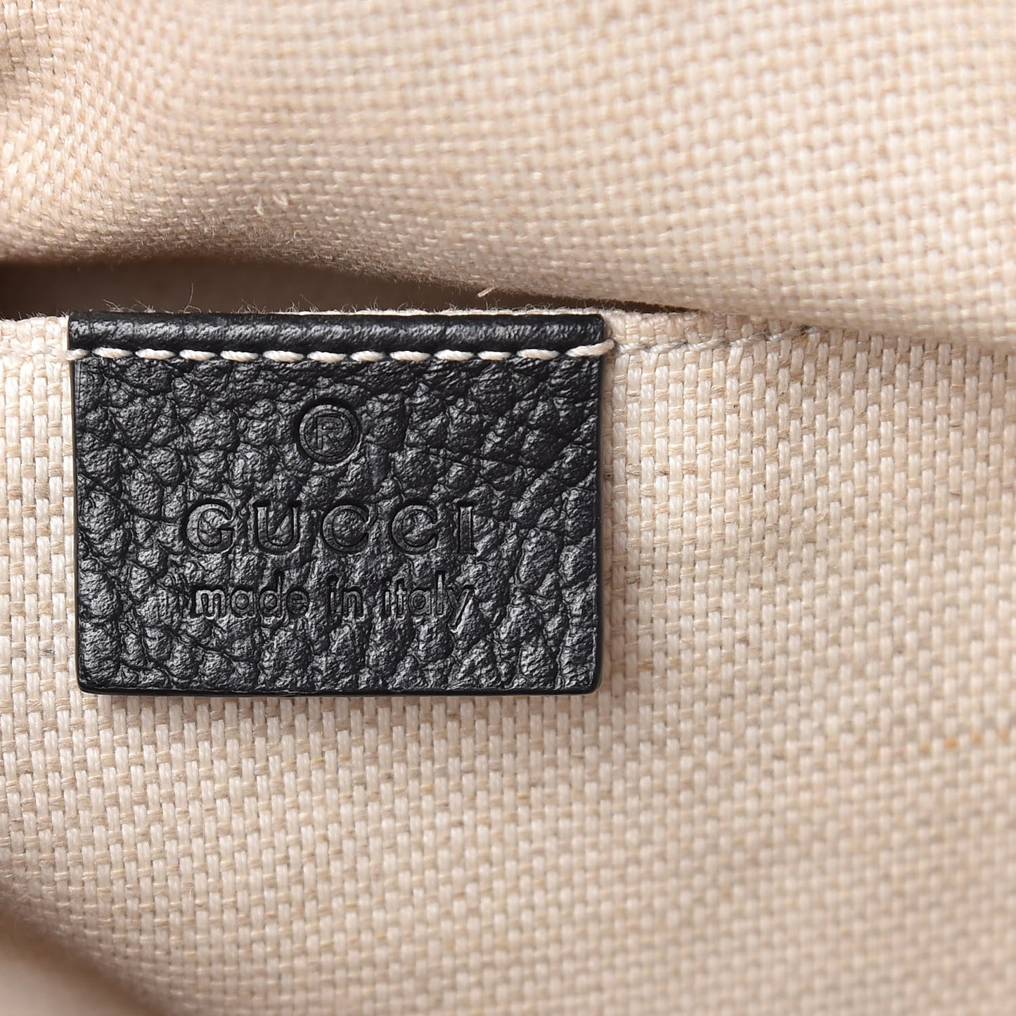 Pebbled Calfskin Soho Chain Backpack Black