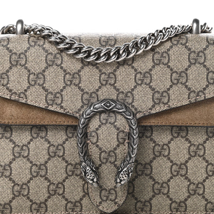 Gucci GG Supreme Monogram Mini Dionysus Shoulder Bag Taupe 8 of 13