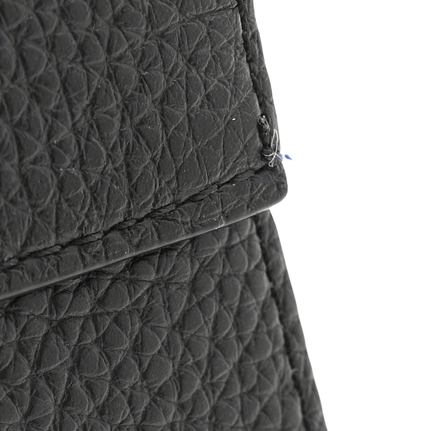Small Classic Grain Darley Cosmetic Pouch Black