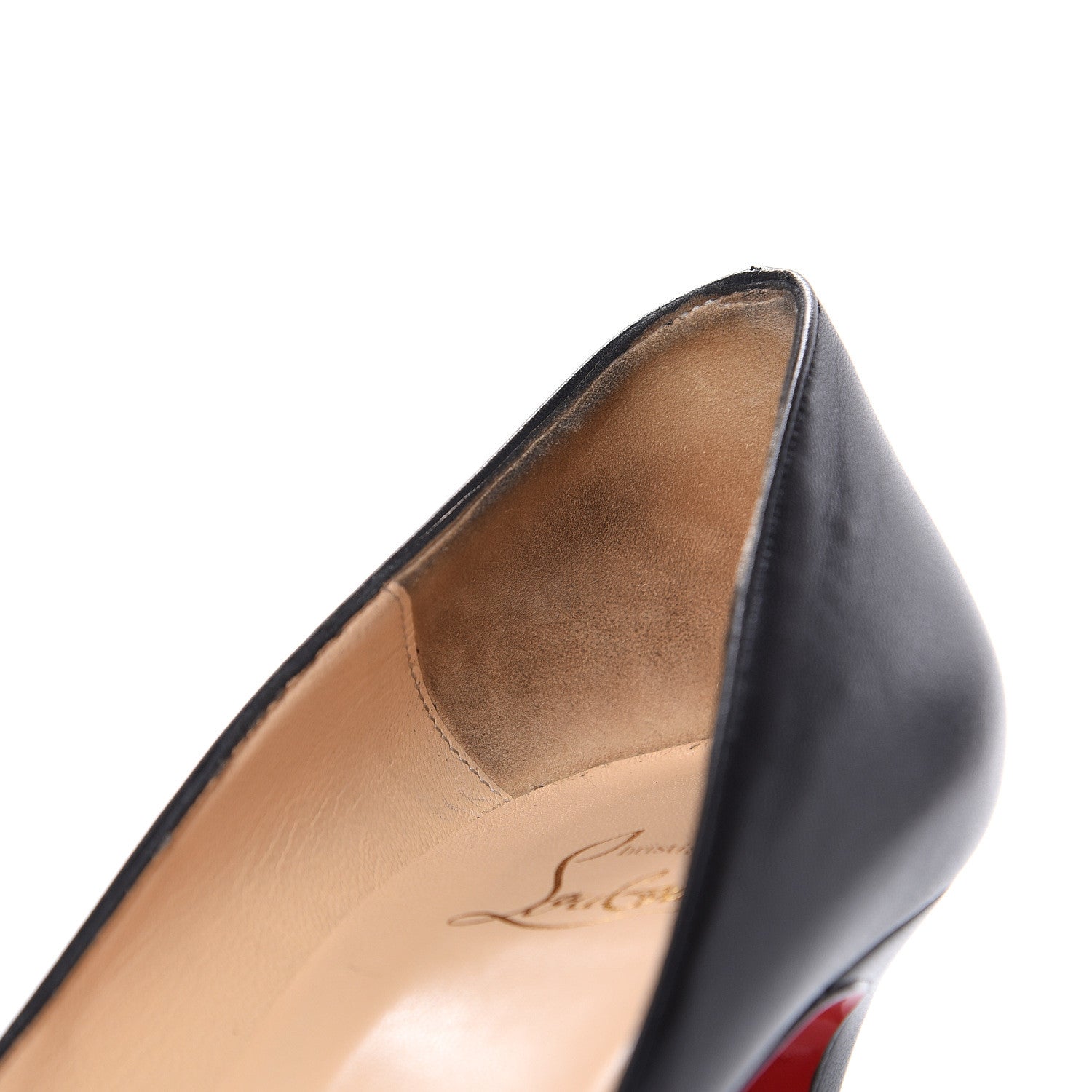 Christian Louboutin Kid Pigalle 100 Pumps 39 Black 10 of 11