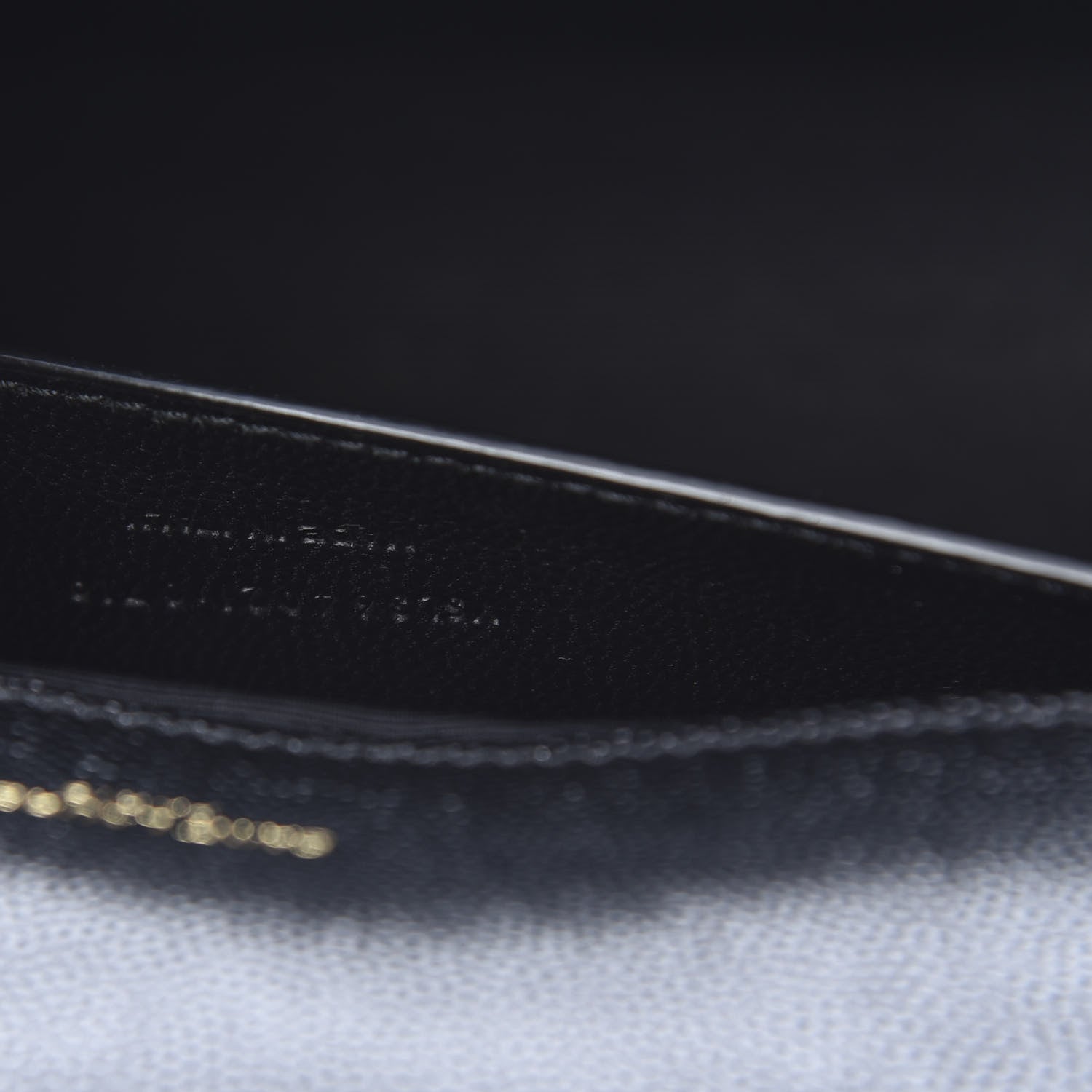 Saint Laurent Grain De Poudre Medium Classic Monogram Kate Satchel Black 8 of 12