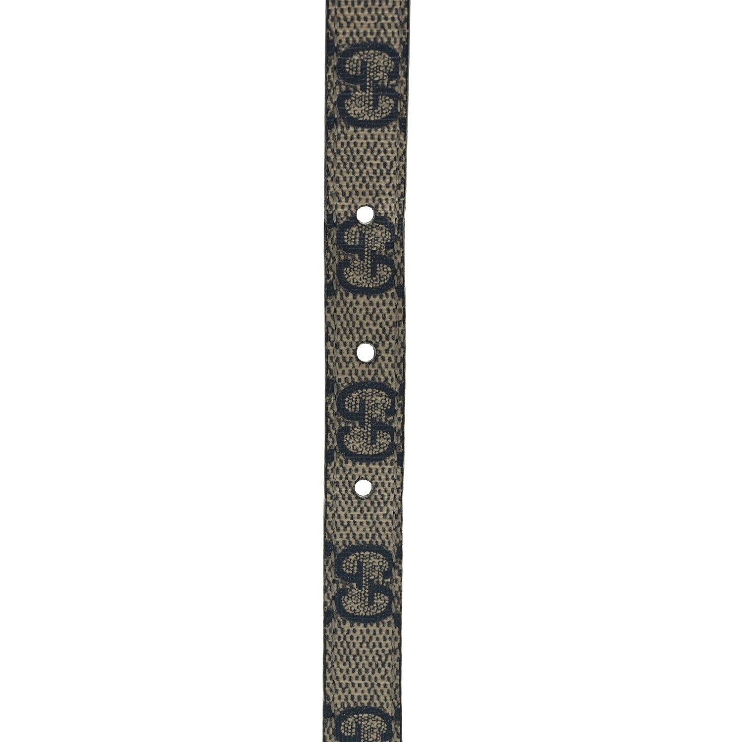 Gucci GG Supreme Monogram Jackie 1961 15mm Belt 80 32 Beige Blue 3 of 4