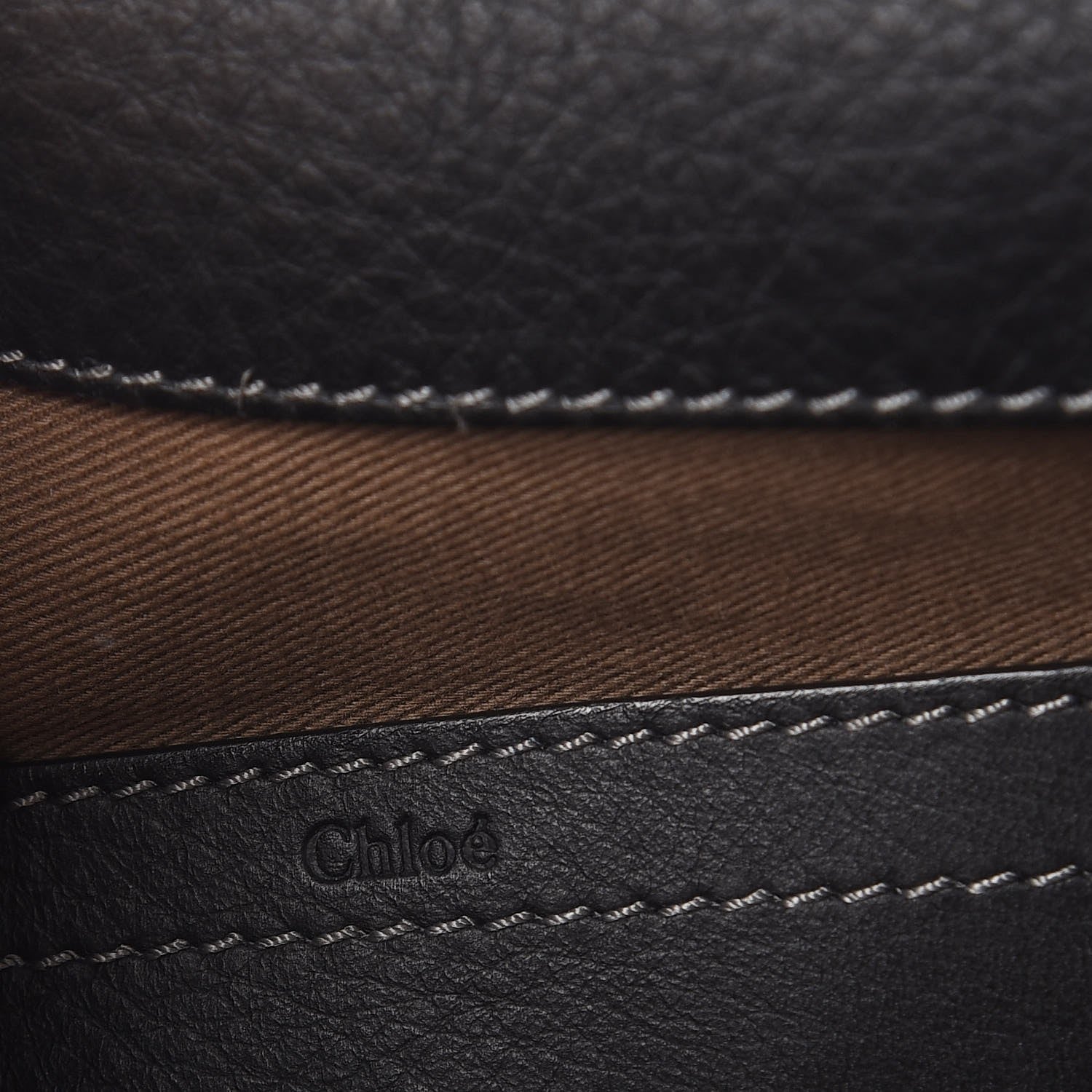 Chloe Calfskin Medium Marcie Round Crossbody Bag Black 6 of 8