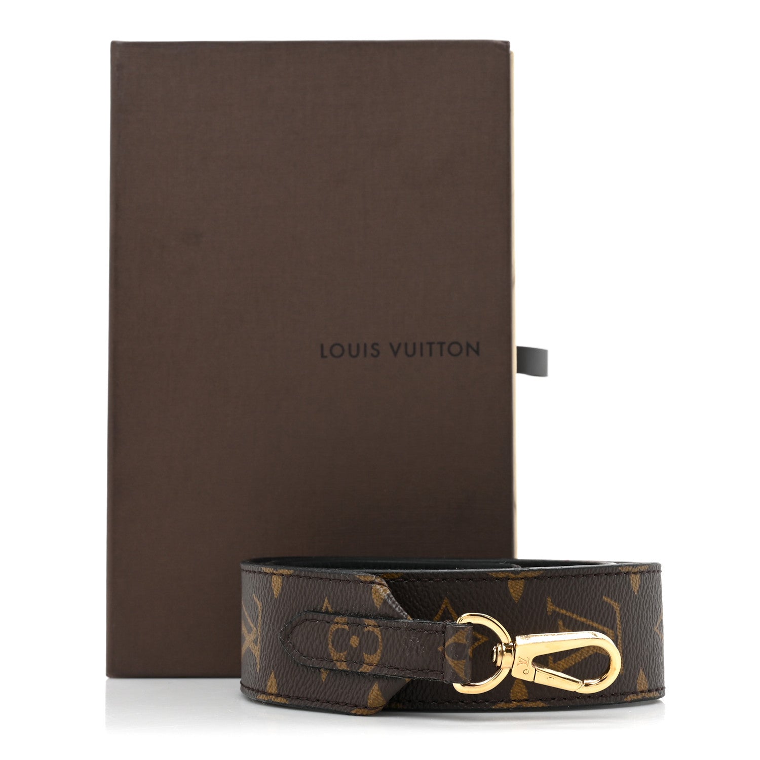Louis Vuitton Monogram Bandouliere Shoulder Strap Black 8 of 8