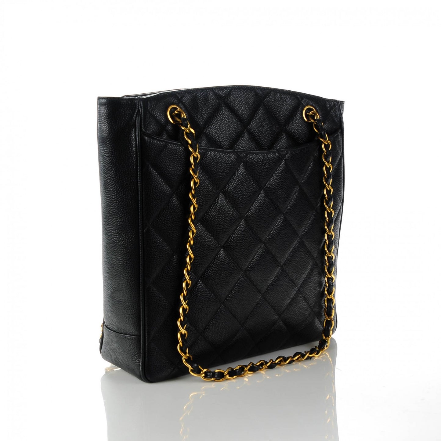 Caviar Shopper Tote Black