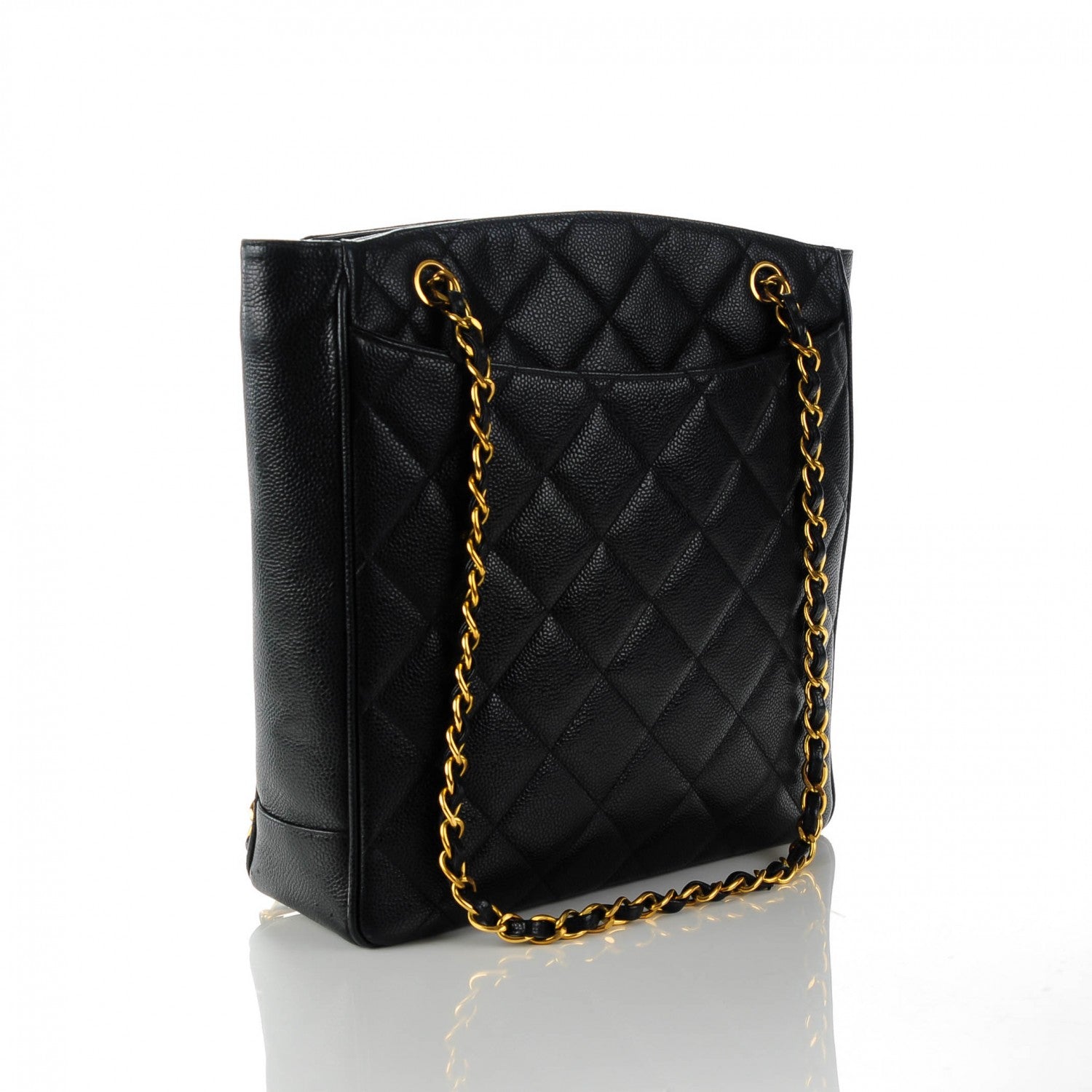 Chanel Caviar Shopper Tote Black 3 of 10