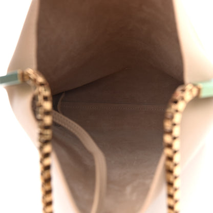 Saint Laurent Smooth Calfskin Small Suzanne Hobo Ivory Natural 6 of 10