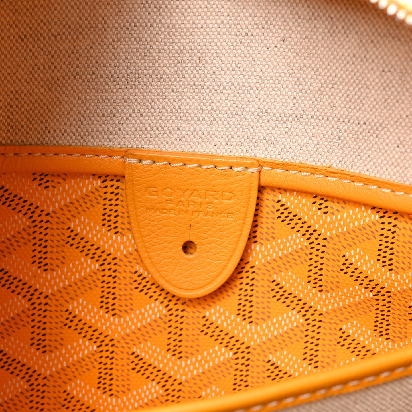 Goyardine Artois PM Yellow