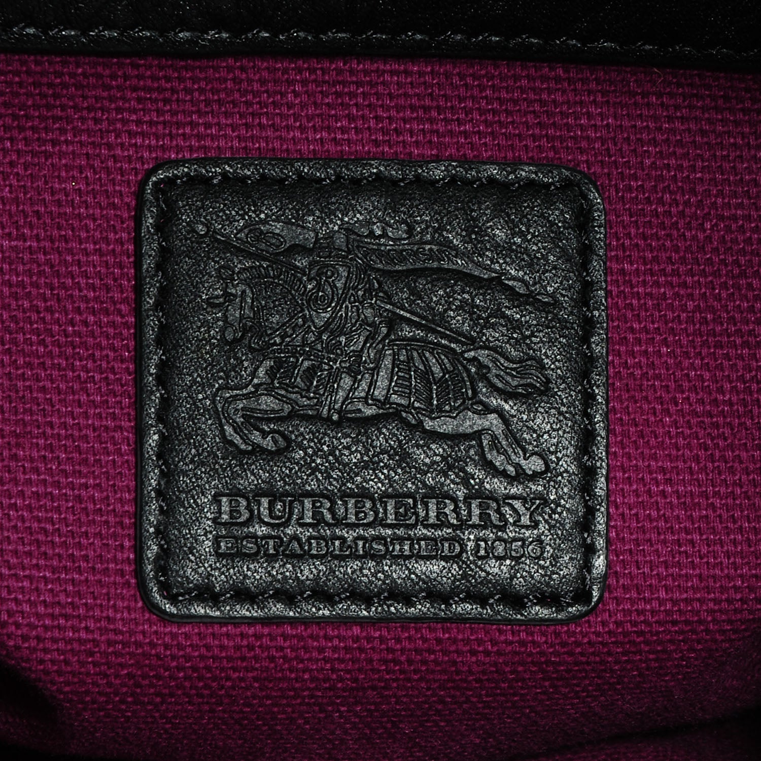 Burberry Black Check Larkin Hobo Black 6 of 8