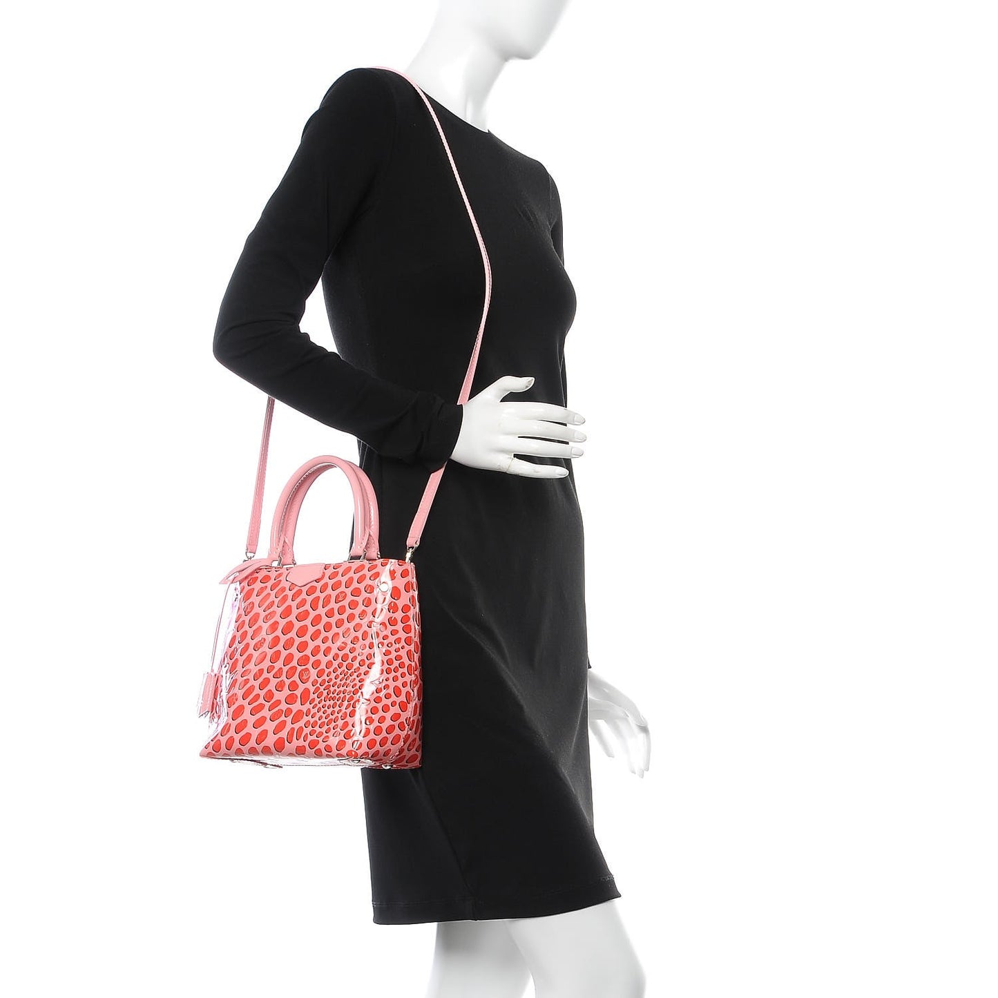 Vernis Jungle Dots Open Tote Sugar Pink Poppy