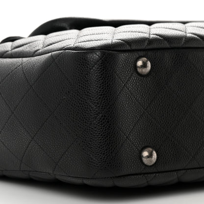 Chanel Caviar Quilted Flap Tote Black 9 of 13