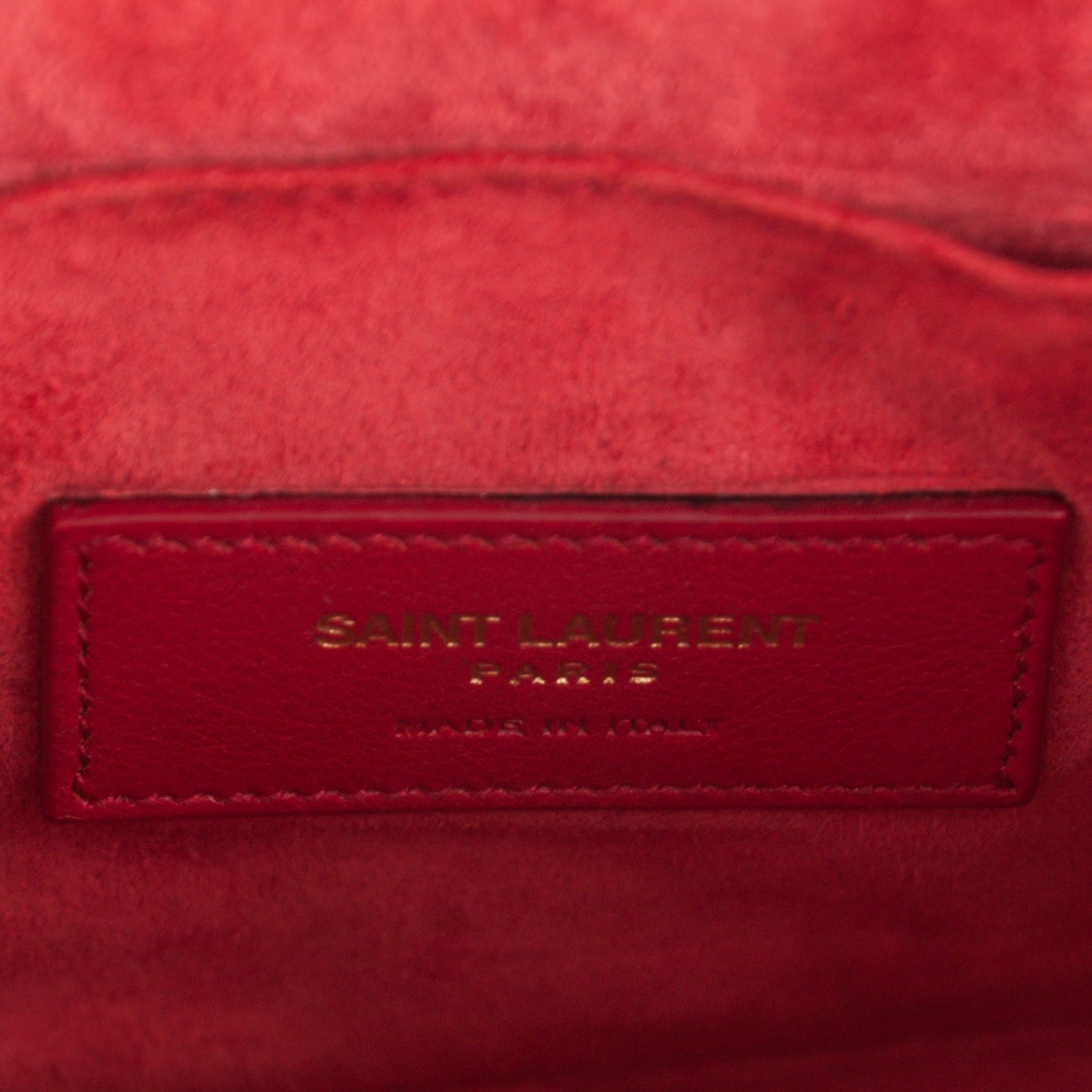 Saint Laurent Calfskin Nano Sac De Jour Lipstick Red 6 of 6
