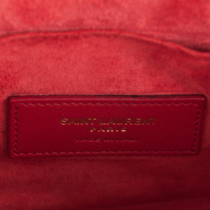 Saint Laurent Calfskin Nano Sac De Jour Lipstick Red 6 of 6