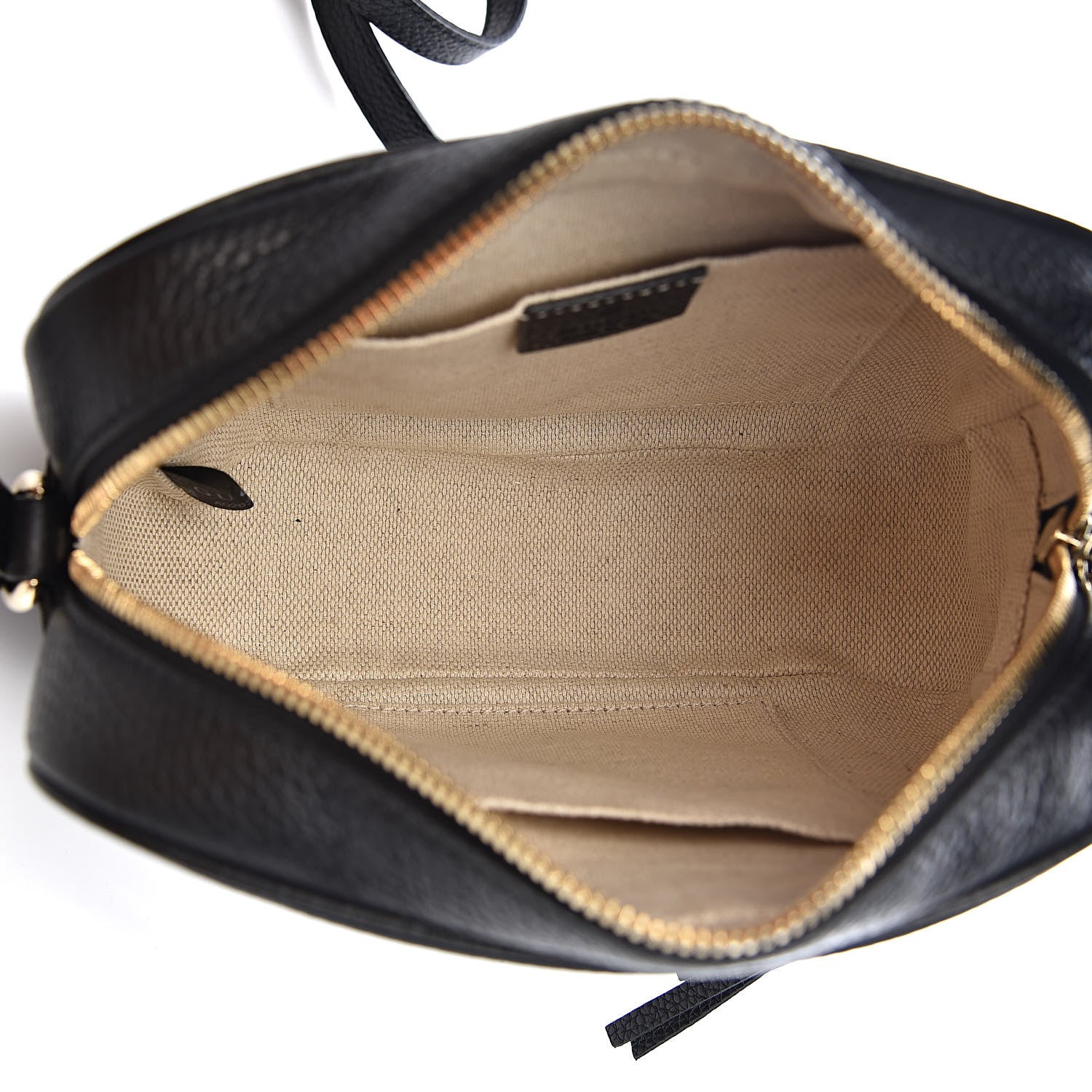 Gucci Pebbled Calfskin Small Soho Disco Bag Black 5 of 10