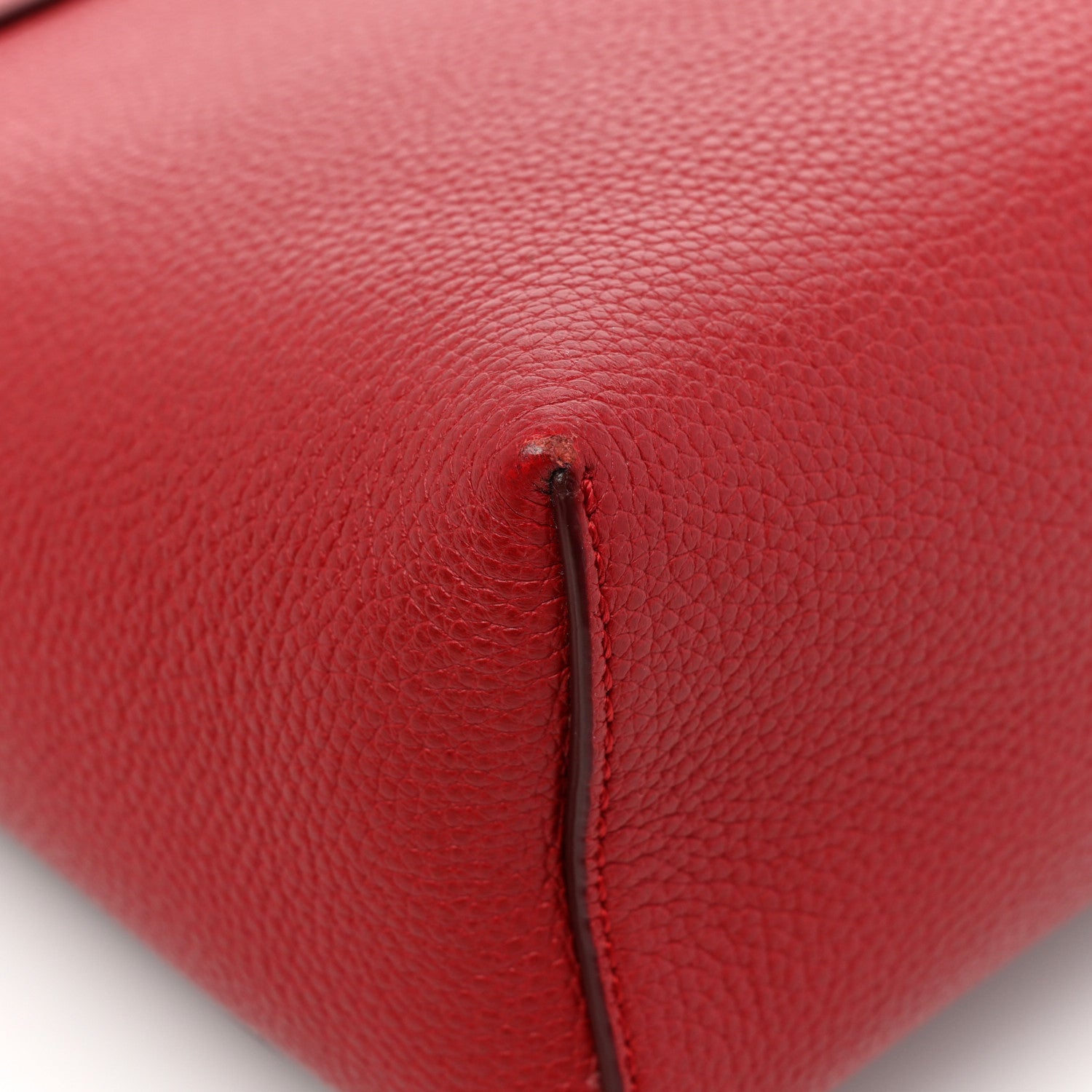 Burberry Calfskin Vintage Check Note Crossbody Bag Carmine Red 12 of 17