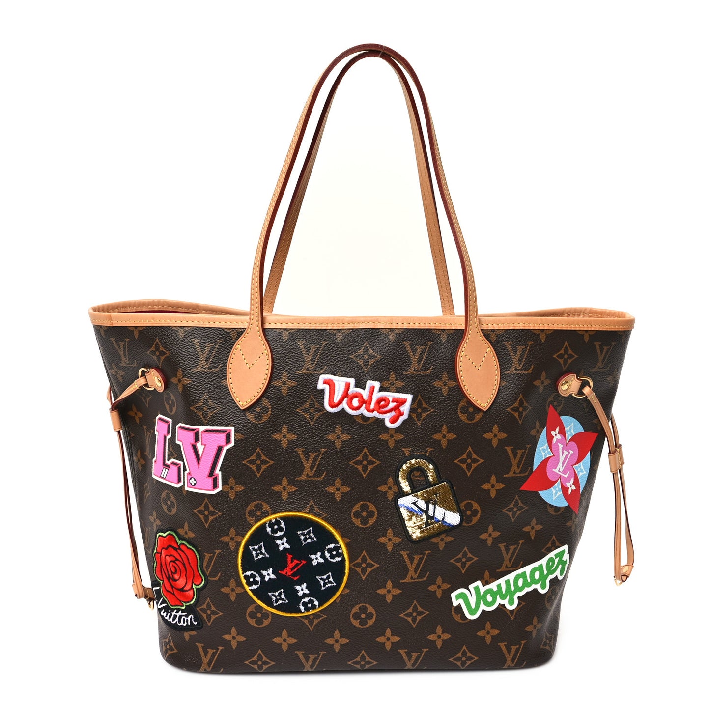 Monogram Travel Stickers Neverfull MM