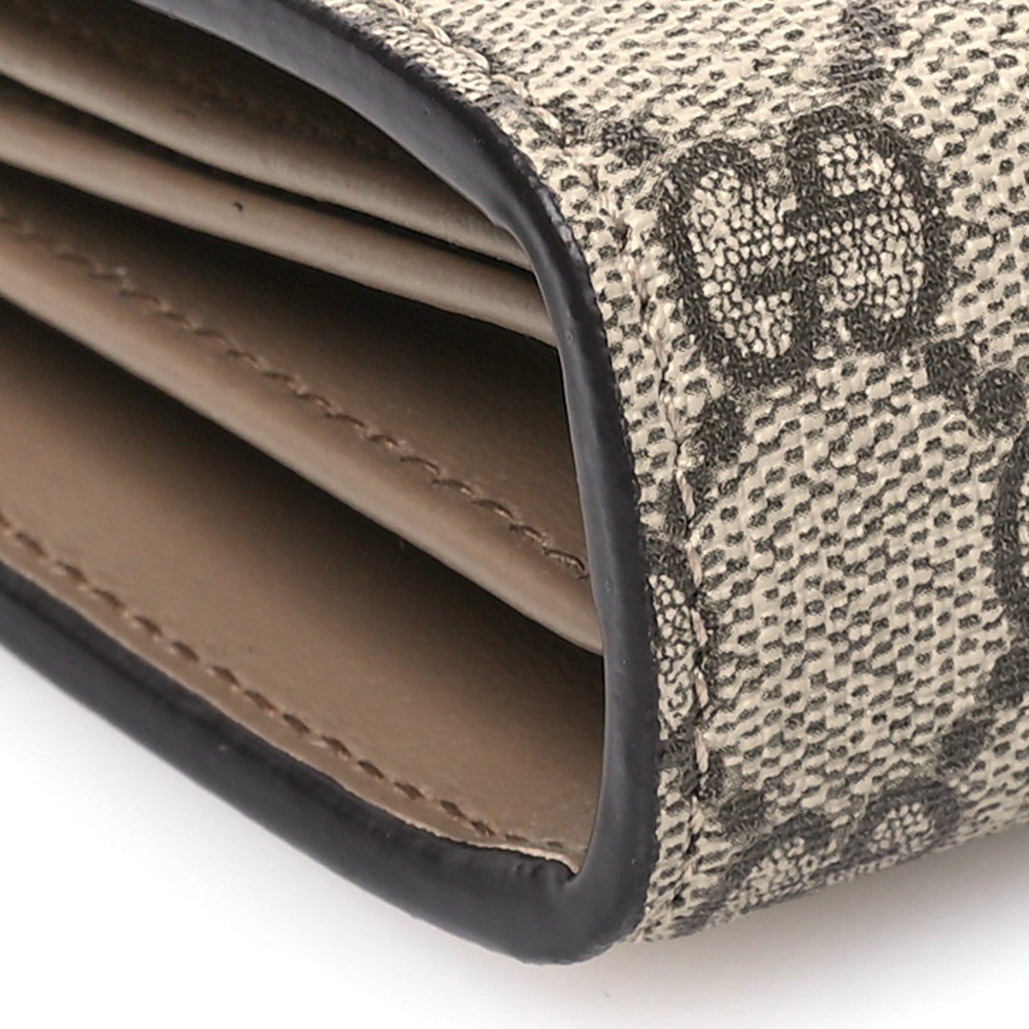 Gucci GG Supreme Monogram Mini Dionysus Chain Wallet Beige Taupe 9 of 10