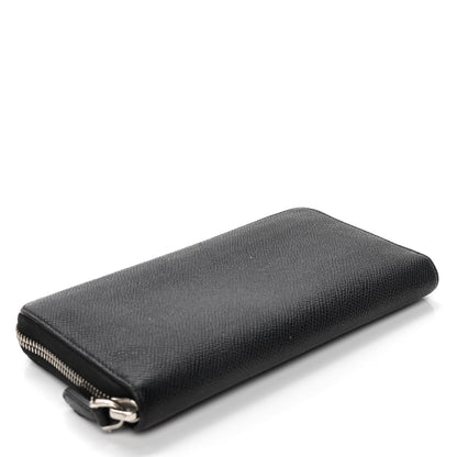 Givenchy Textured Coated Canvas Pandora Zip Around Wallet Black 3 of 6