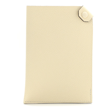Hermes Epsom Tarmac PM Passport Holder Nata 1 of 8