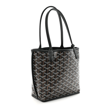 Goyard Goyardine Coeur Reversible Mini Anjou Black 4 of 10
