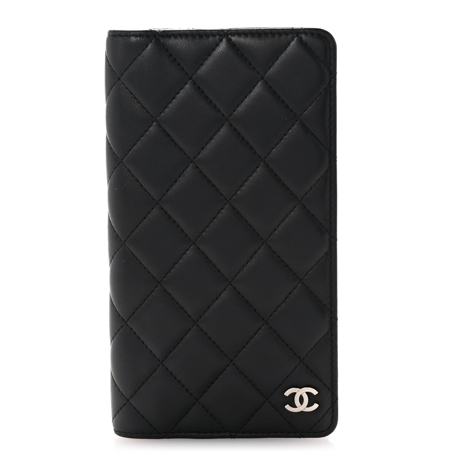 Chanel Lambskin Quilted Medium Agenda Cover Black 1 of 8