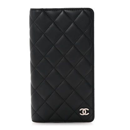 Chanel Lambskin Quilted Medium Agenda Cover Black 1 of 8