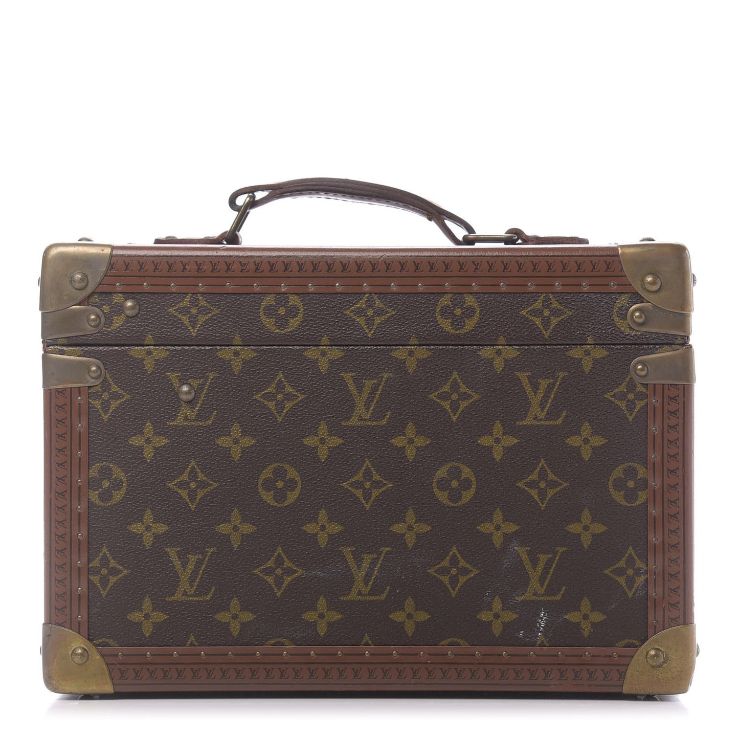 Monogram Boite Flacons Beauty Train Trunk Case