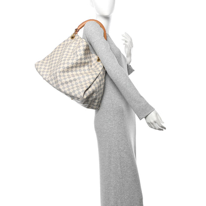 Louis Vuitton Damier Azur Artsy MM 2 of 16