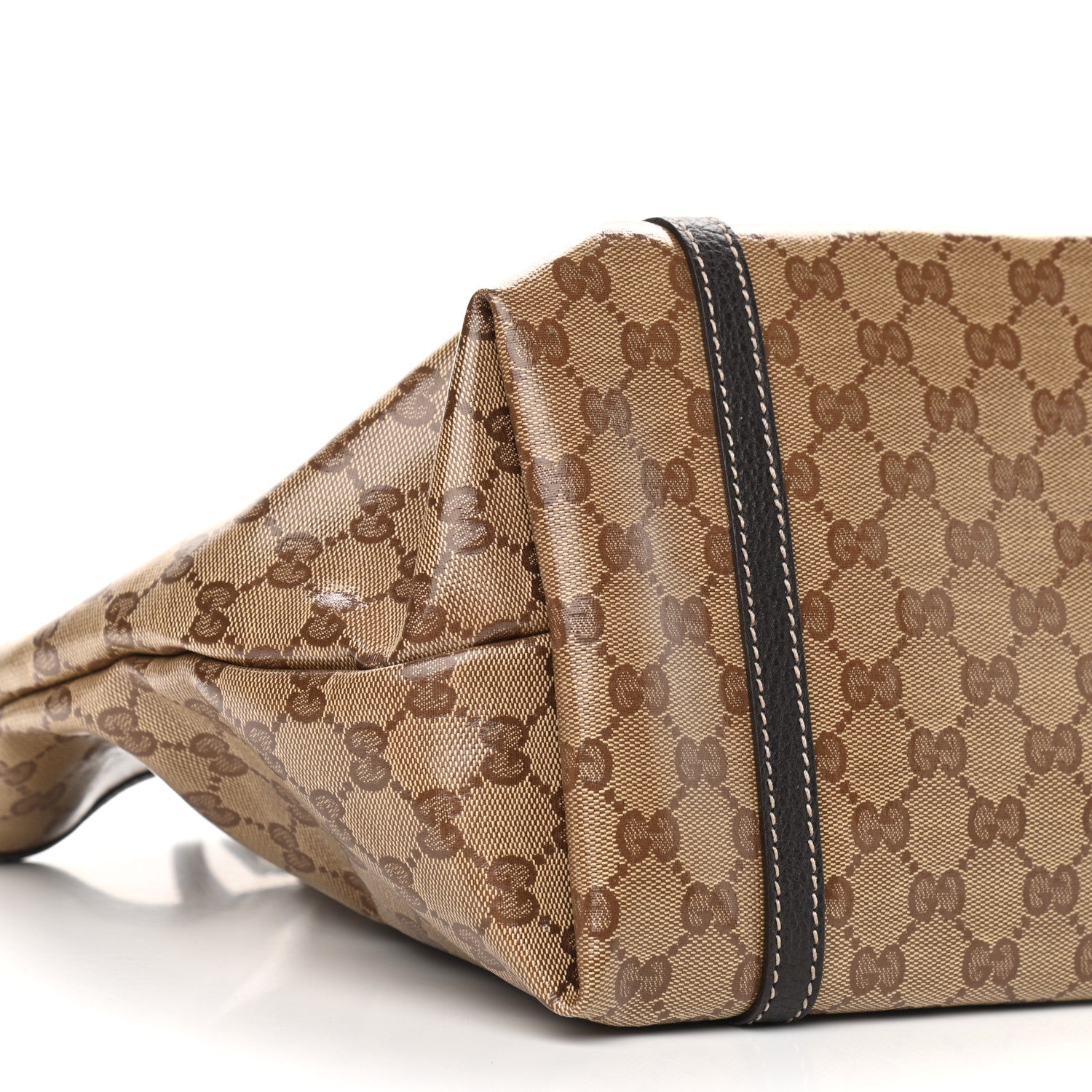 Gucci Crystal Monogram Medium Joy Tote Beige Ebony Testa di Moro 8 of 9
