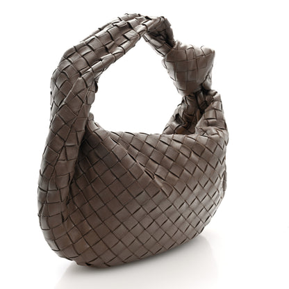 Bottega Veneta Nappa Intrecciato Teen Jodie Hobo Dark Taupe 3 of 9
