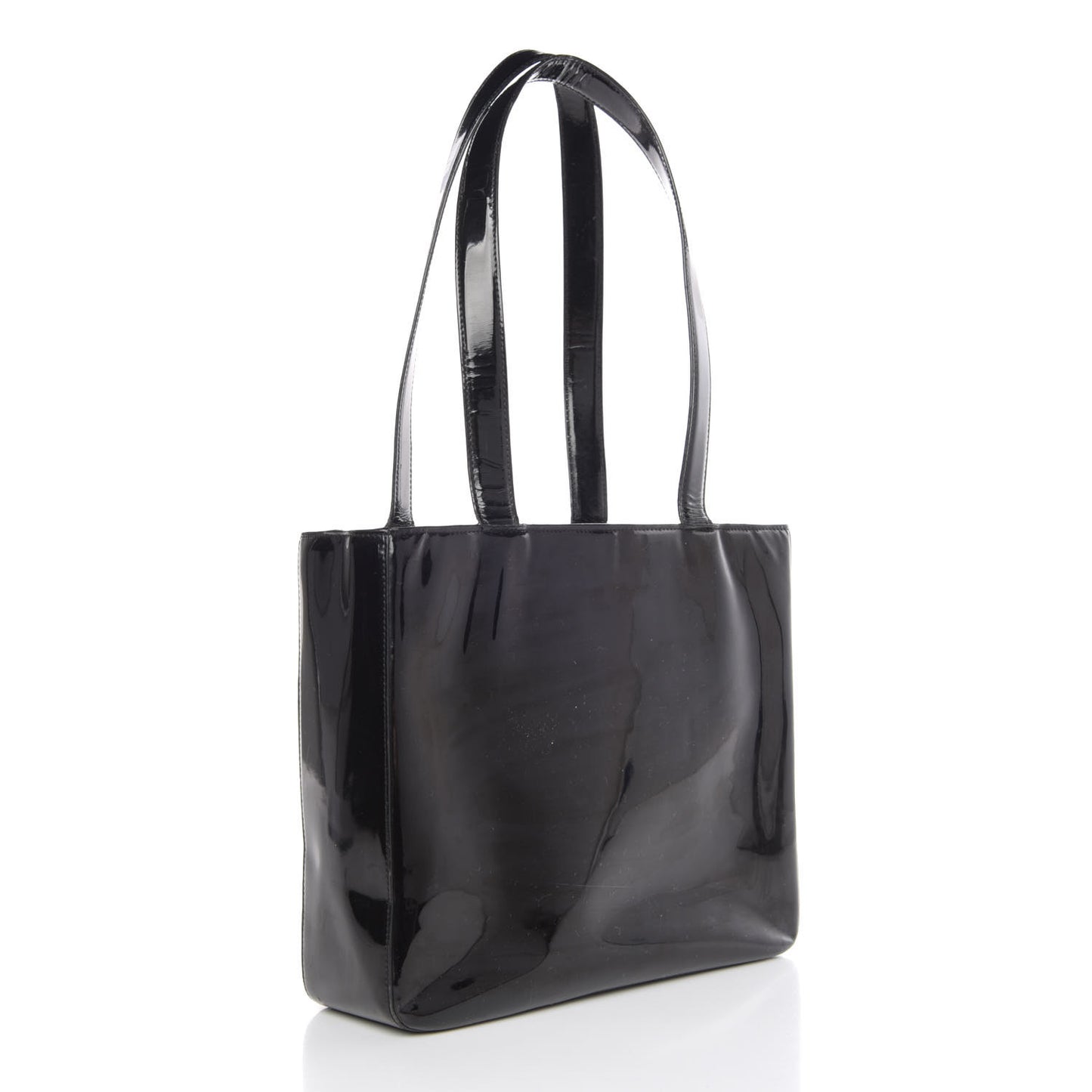Patent Logo Tote Black