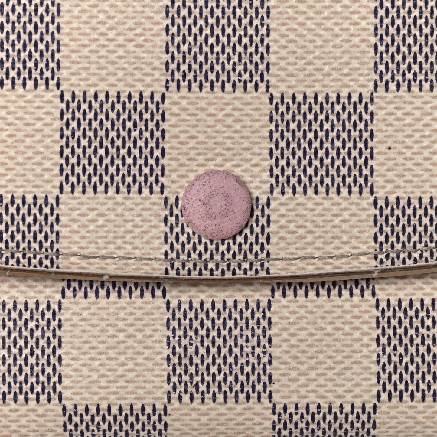 Damier Azur Emilie Wallet Rose Ballerine